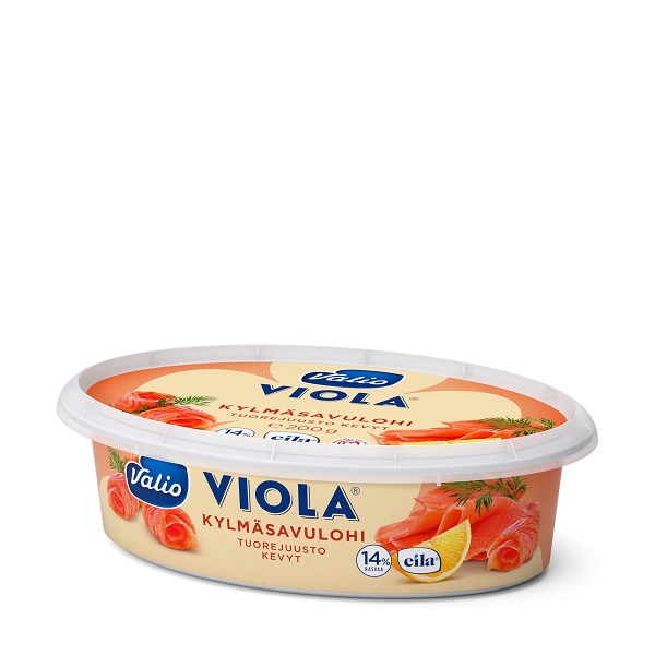 Valio Viola light cold smoked salmon cream cheese lactose free 200g
